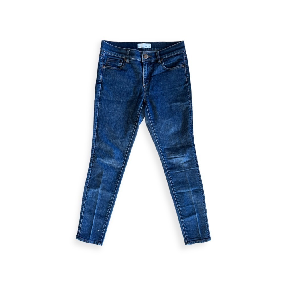 Loft jeans modern skinny 26 / 2  blue denim